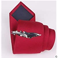 Dabixx 1 Pieza Clip de Corbata para Hombre- Clips de Corbata para Hombres Elegante Regalo de Fiesta de Oro Dorado Clips…